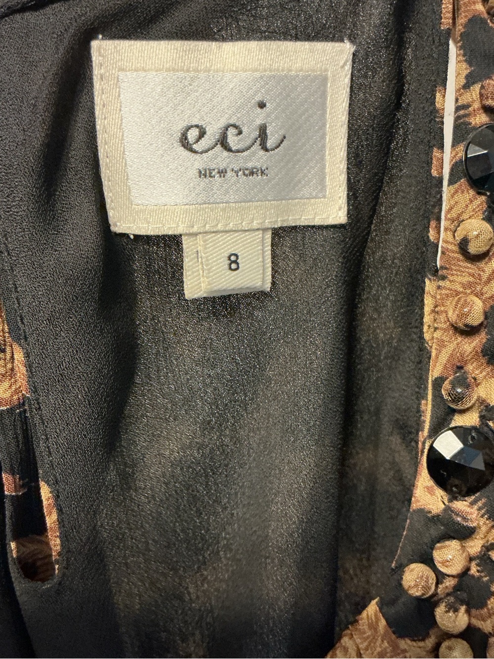 ECI Leopard Print Top - Picture 8 of 10